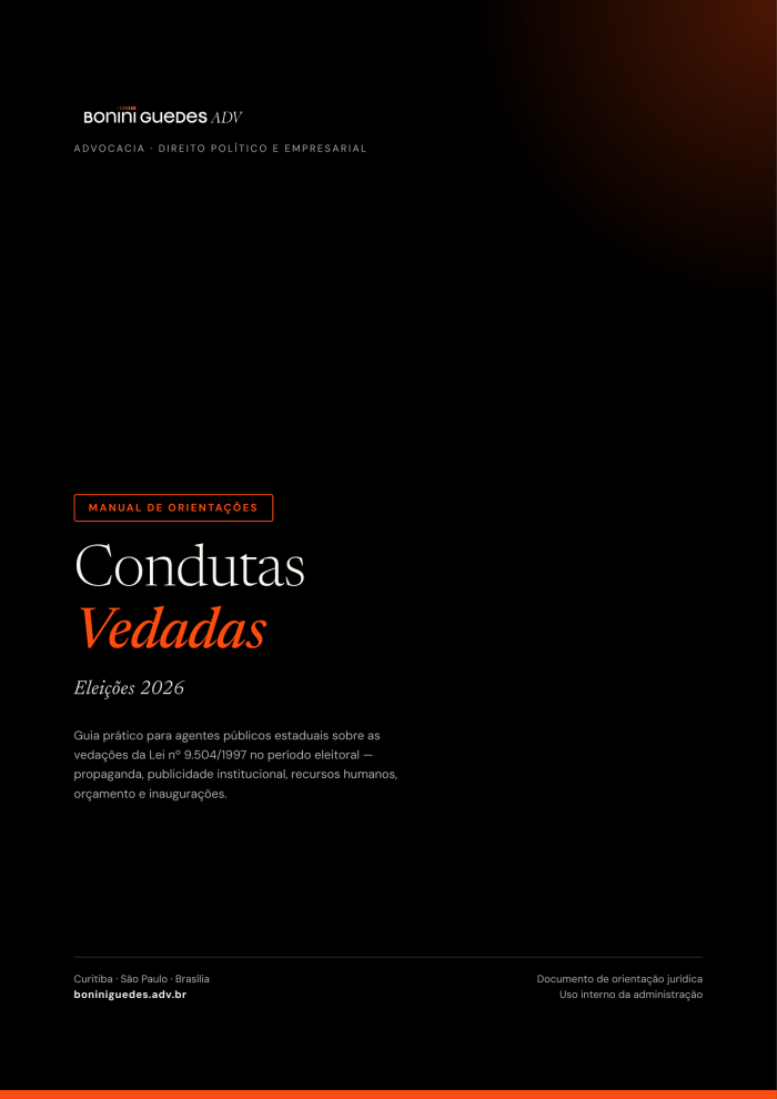 Condutas Vedadas Eleições 2026