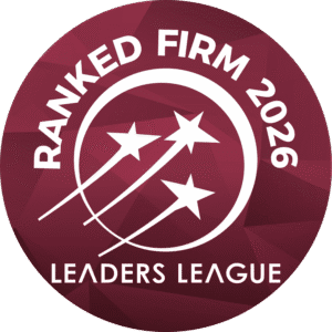 Ranked Firm 2026 pelo Leaders League.